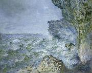 Claude Monet The Sea at Fecamp oil painting